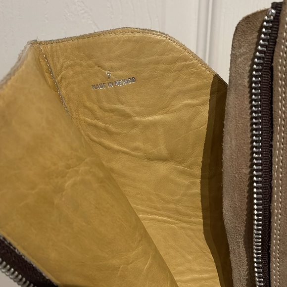 Suede and leather boots - Picture 2 of 2